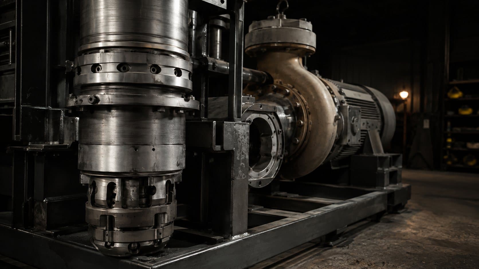 Electric submersible pump and multiphase pump assembly on a workshop skid